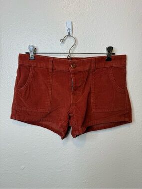 Birdwell Beach Britches Class Corduroy In Burnt Orange Size 0 70’s Vibes Capsule